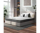 Bedra Double Mattress Tight Top Bonnell Spring Bed Foam Medium Firm 13CM - Multicolour
