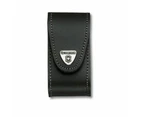 Victorinox Black Large 9.1cm Leather Sheath / Pouch - 5-8 Layers with Rotating Belt Clip
