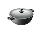 Scanpan Classic Induction 32cm/7.5L Cast Aluminium Stew Pot Round Cookware Black