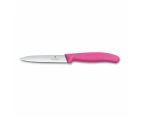 Victorinox Swiss Classic Serrated Paring Knife 10cm - Pink