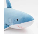 Target Shark Cushion - Blue