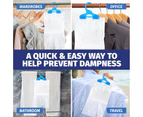 Xtra Kleen 48PCE 175g Wardrobe Dehumidifier Bags With Hang Hooks Scented