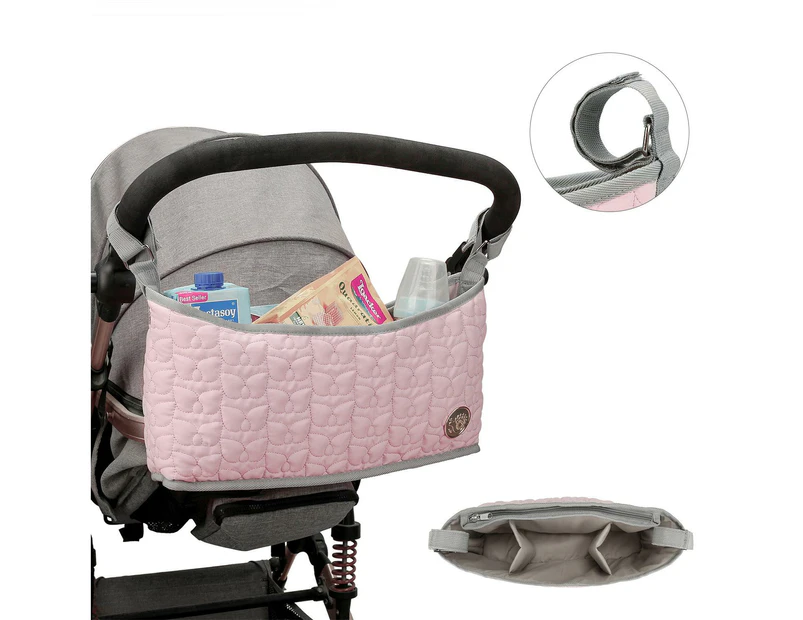 Women Diaper Bag Nappy Bag Stroller Bag,Pink