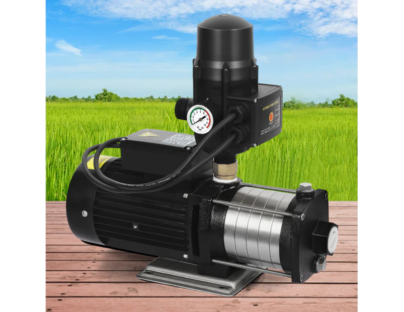 Multi Stage 2500W Water Pump High Pressure Garden Rain Tank Farm Irrigation