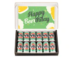 Beer Cartel VB Beer 12 Cans 375mL Victoria Bitter Full Flavoured Lager Birthday Gift Box