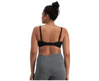 Women Berlei Curves Underwire Full Support Sports Bra Black Nylon/Polyester - Black