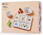 Maxwell & Williams 3-Piece Kasey Rainbow Critters Collection Melamine Dinner Set - Pink