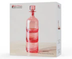 Maxwell & Williams 3-Piece Glamour Stacked Decanter Set - Pink