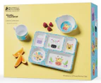 Maxwell & Williams 3-Piece Kasey Rainbow Critters Collection Melamine Dinner Set - Blue