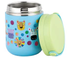 Maxwell & Williams 300mL Kasey Rainbow Critters Collection Insulated Food Container - Blue