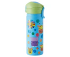 Maxwell & Williams 550mL Kasey Rainbow Critters Collection Insulated Bottle - Blue