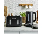 Russell Hobbs Addison Toaster & Kettle Set - Matte Black