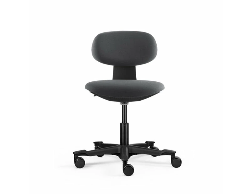Angelina Swivel Task Chair Dark Grey - Assembled Delivery