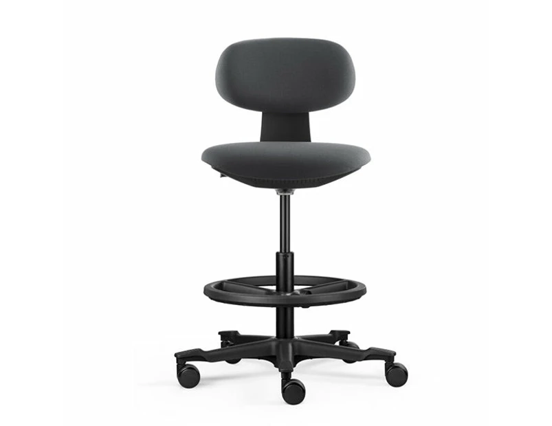 Angela Sit Stand Chair Dark Grey - Flat Pack Delivery