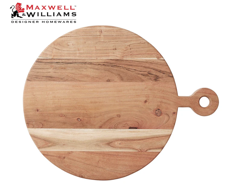 Maxwell & Williams 58x46cm Menara Round Serving Board - Wood