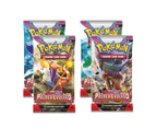 4x Pokemon TCG Scarlet & Violet Paldea Evolved 10 Card Booster Pack Assorted 6y+