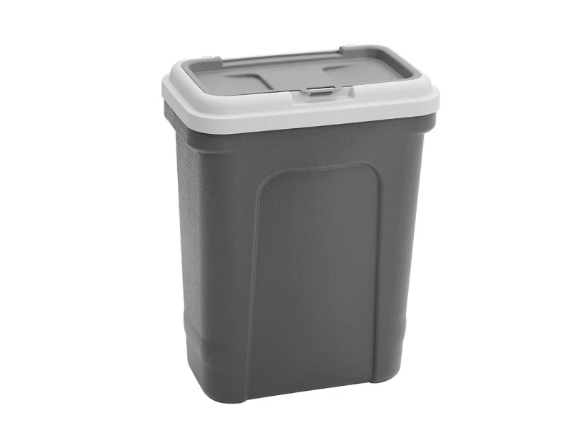 Paws & Claws 45L Pet Food Storage Container - Grey/Light Grey