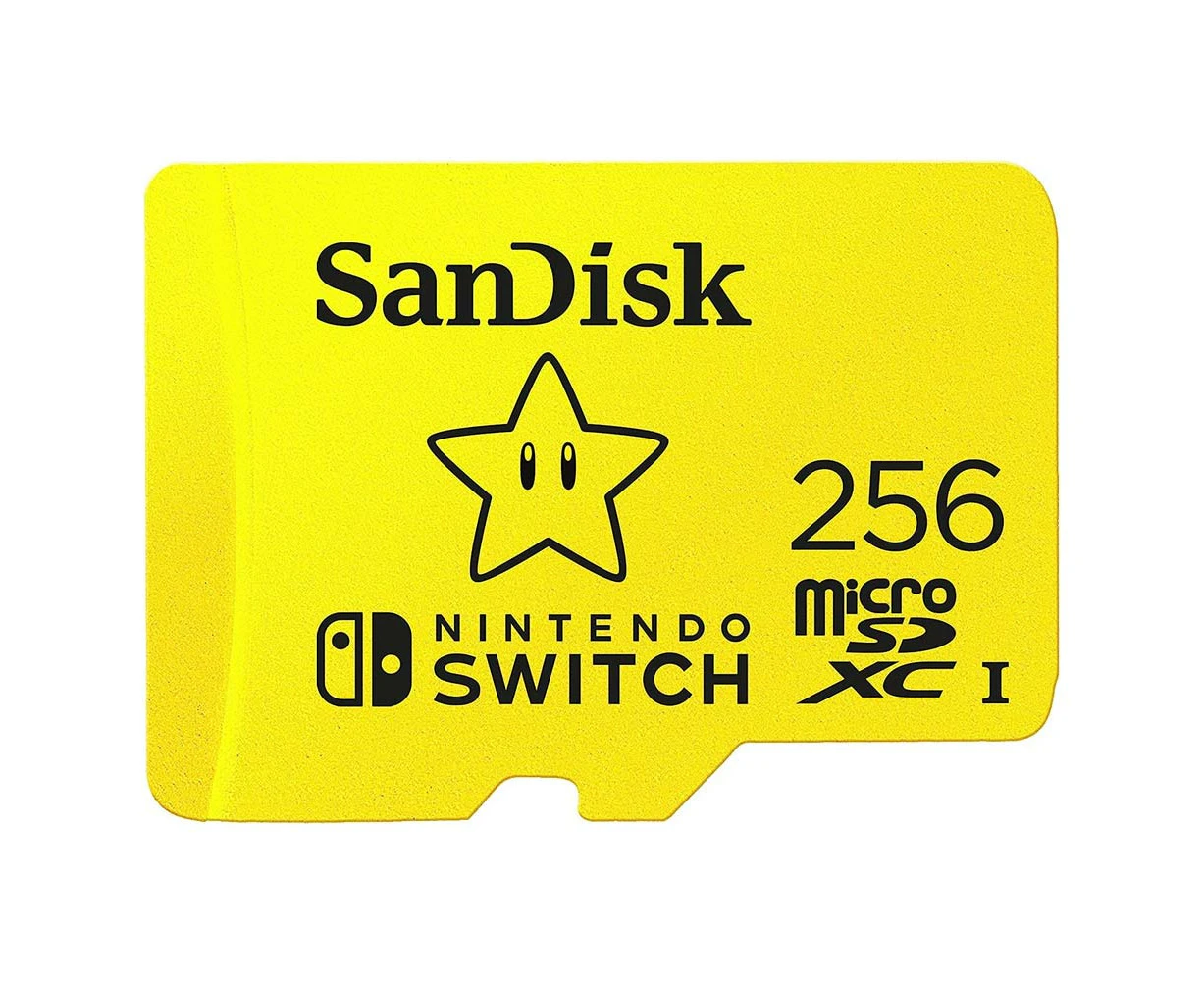 SanDisk Nintendo Switch MicroSD 256GB Memory Card