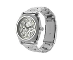 Fossil Machine Silver Watch ME3252