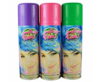 Party Fun Temporary Color Hair Spray Multi Glitter - 125ml