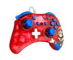 PDP Gaming Rock Candy Wired Nintendo Switch Gaming Controller Super Mario Bros.