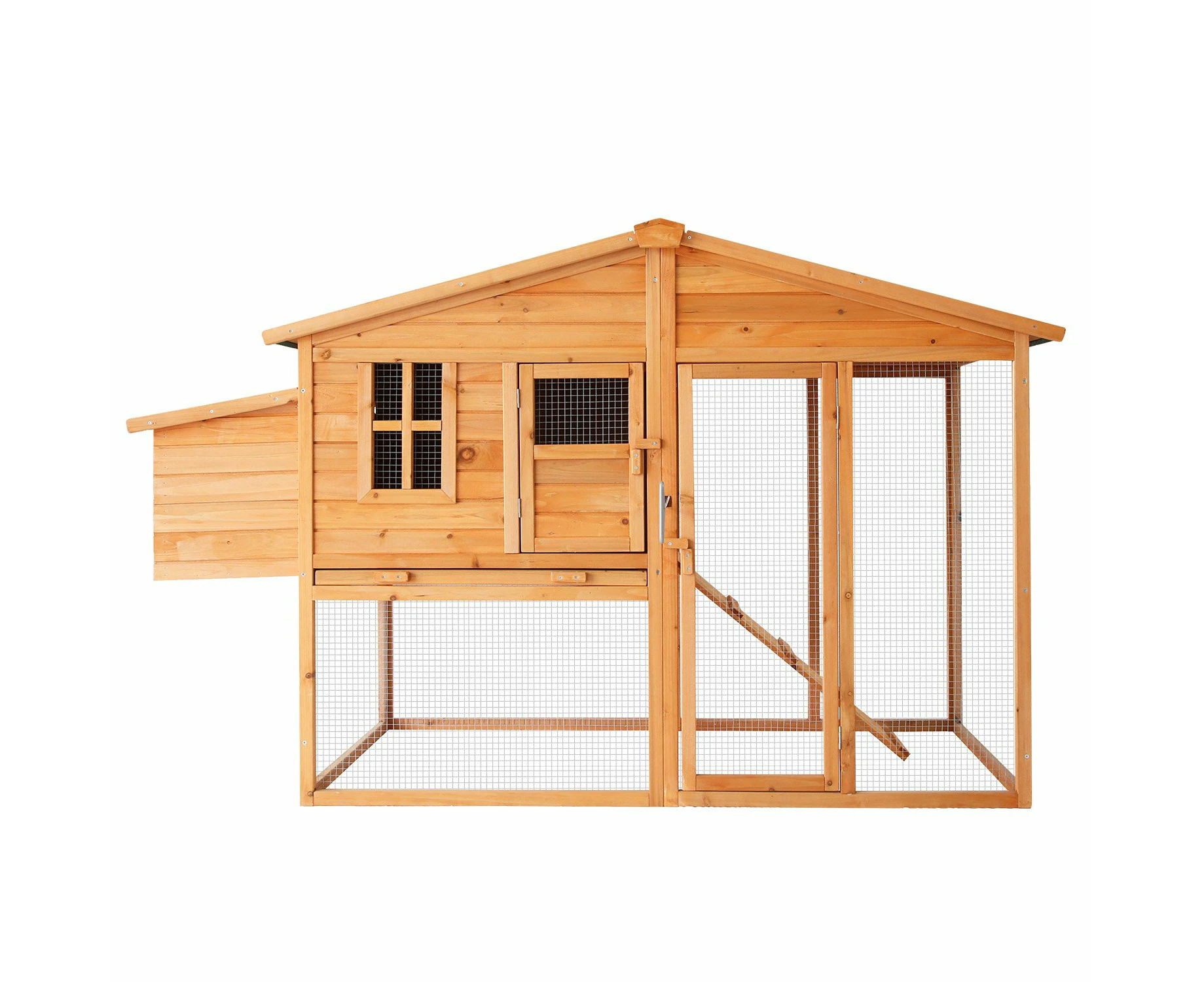 Furtastic Large Chicken Coop & Rabbit Hutch With Ramp