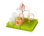 Boon Lawn Drying Rack Holder Dryer w/ Twig & Stem for Baby Bottle Green/White