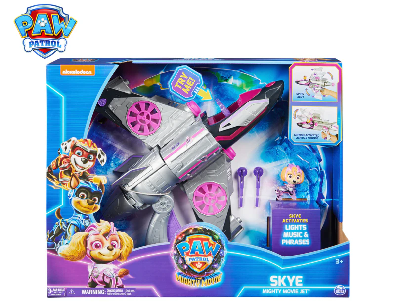 Paw Patrol: The Mighty Movie Skye Mighty Movie Jet Toy