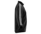 Adidas Men's Essentials Warm-Up 3-Stripes Track Jacket - Black/White
