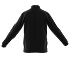 Adidas Men's Essentials Warm-Up 3-Stripes Track Jacket - Black/White