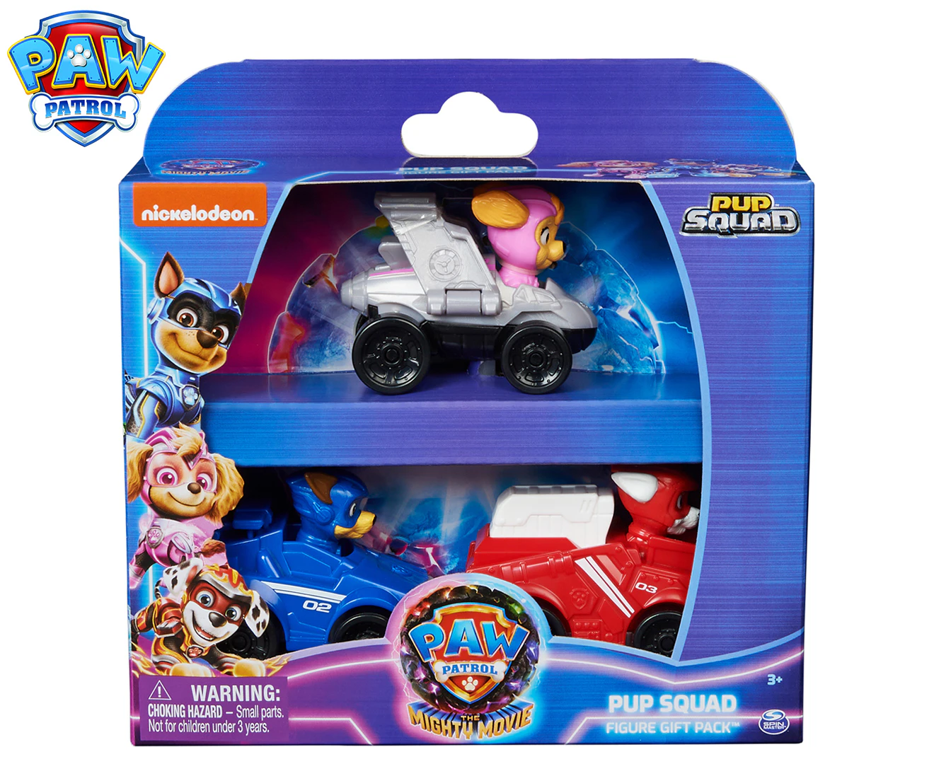 Paw Patrol: The Mighty Movie Pup Squad Figure Gift Pack