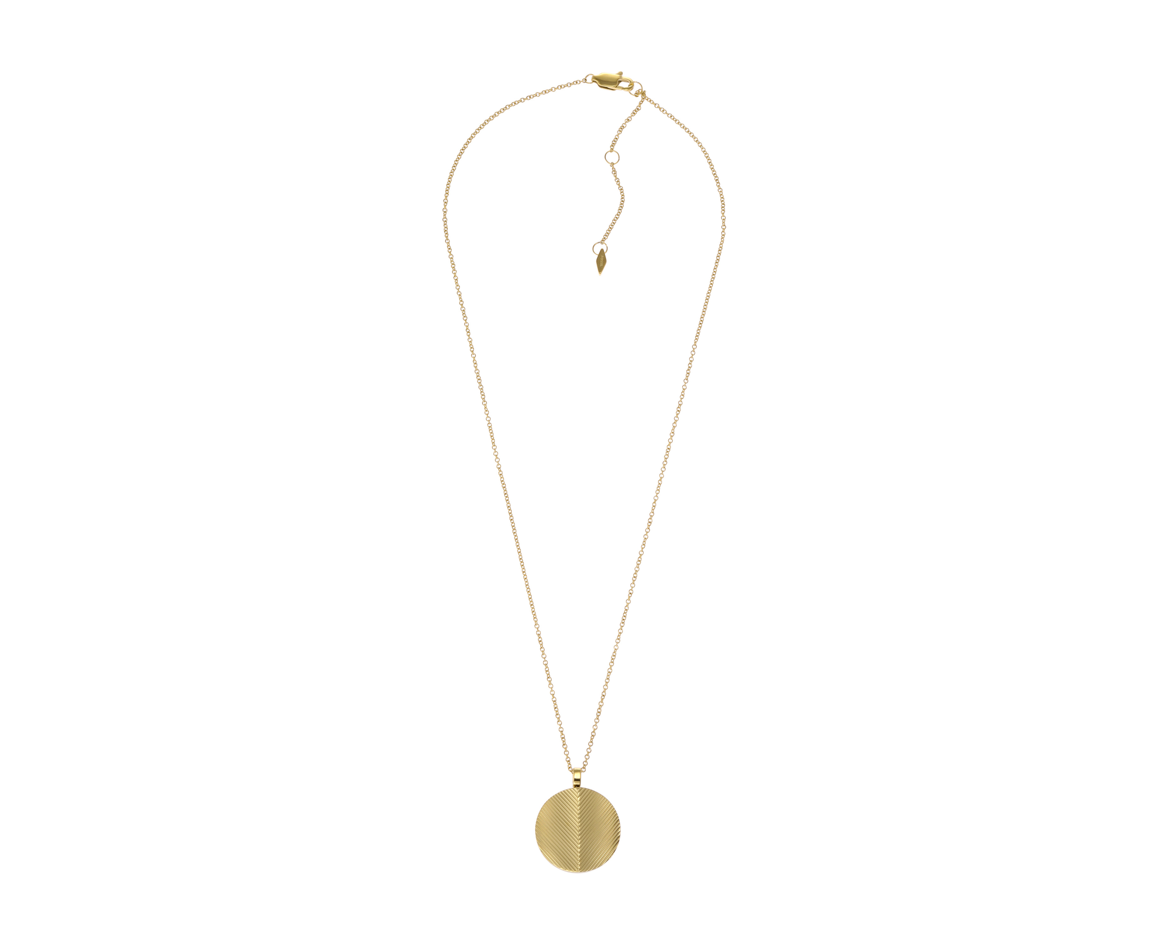 Fossil Harlow Gold Pendant JF04534710 | M.catch.com.au