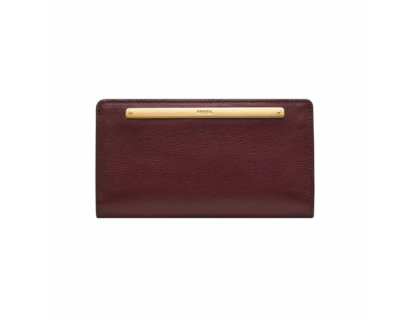 Fossil Liza Maroon Wallet SL7891G243