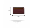 Fossil Liza Maroon Wallet SL7891G243