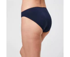 Target 5 Pack Cotton/Elastane Bikini Briefs - Blue