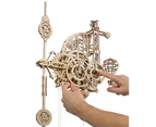 320pc Ugears Aero Clock Mechanical DIY Kit Wooden 3D Puzzle/Model Gift Set 14+