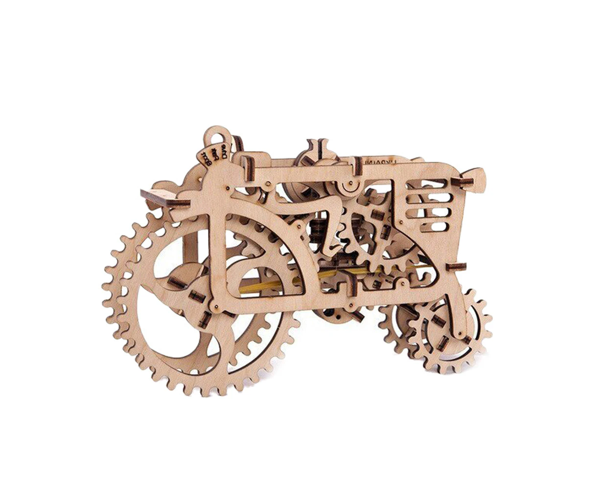 97pc UGears Tractor Mechanical DIY Kit Wooden 3D Puzzle/Model Kids Gift Set 14+