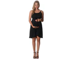 Poppy Girl Maternity Day To Night Dress - Black