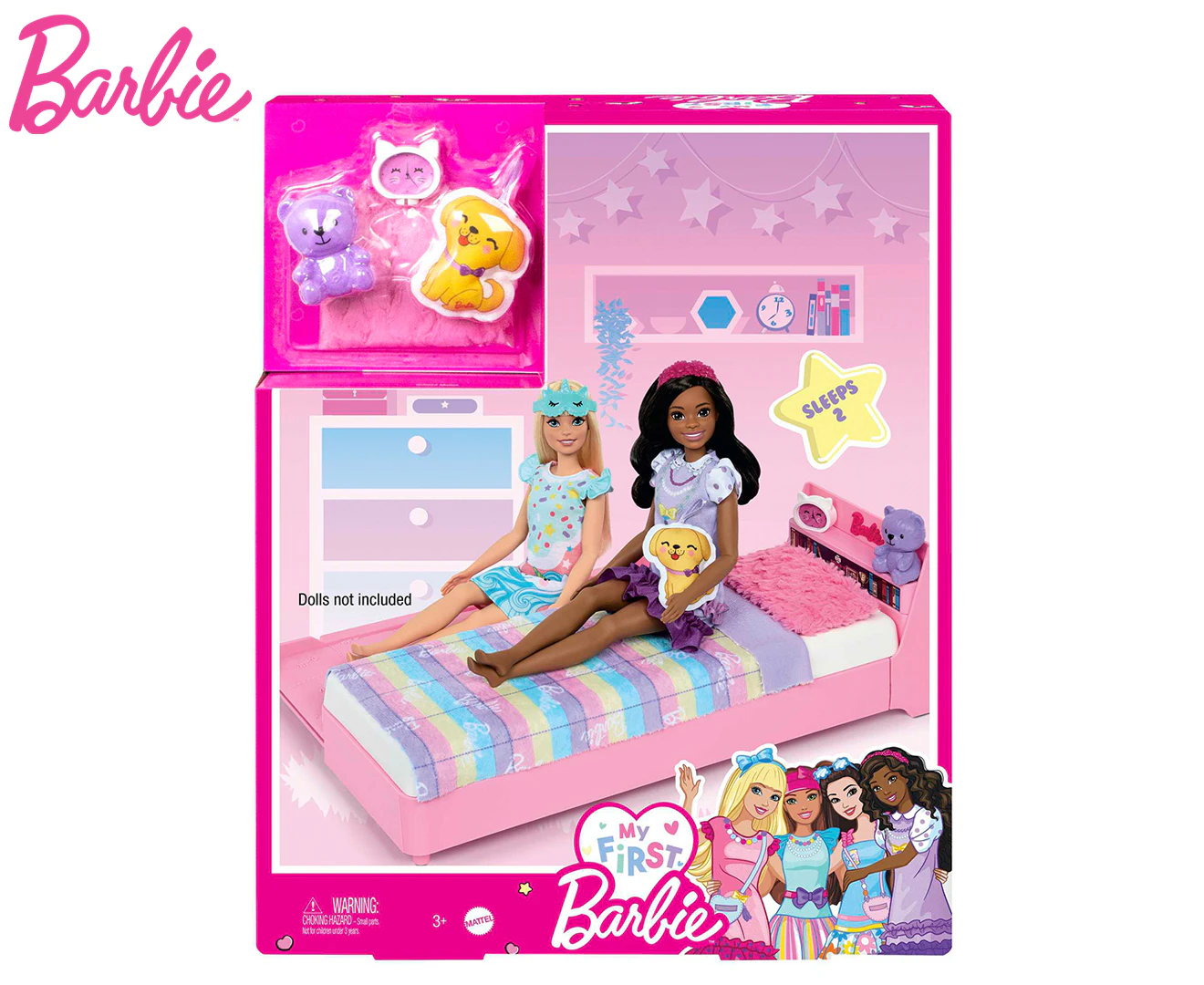 Barbie My First Barbie Bedtime Playset