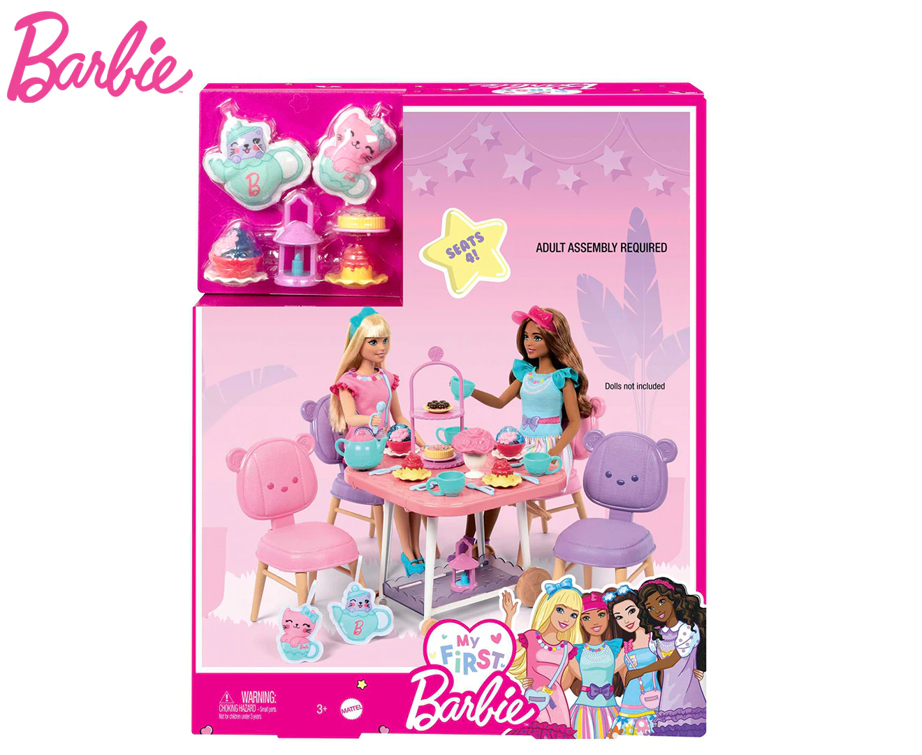 Barbie My First Barbie Tea Party Playset