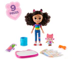 Gabby's Dollhouse 7-Piece Deluxe Craft Doll Playset