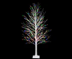 Stockholm Christmas Lights 812 LEDs 1.8M Twinkle Birch Stand Tree Multi Colour Outdoor Garden