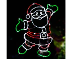 Stockholm Christmas Lights LED Rope Happy Santa Twinkle Effect Decoration