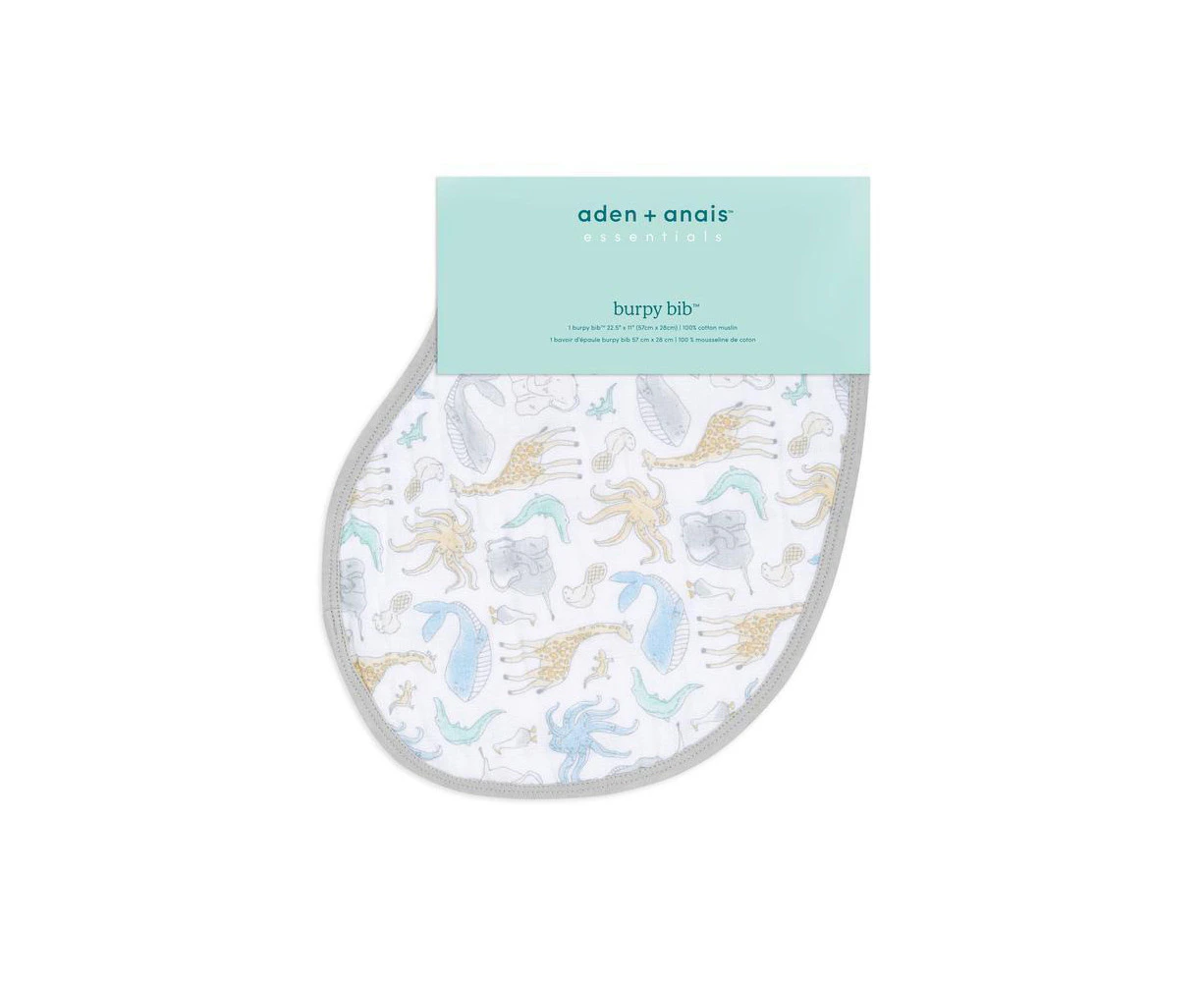 Aden Anais Natural History-Species Burpy Bib Baby Absorbent Cotton Burp Cloth