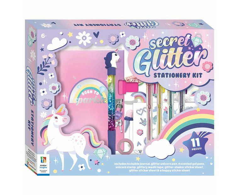 Secret Glitter Stationery Kit