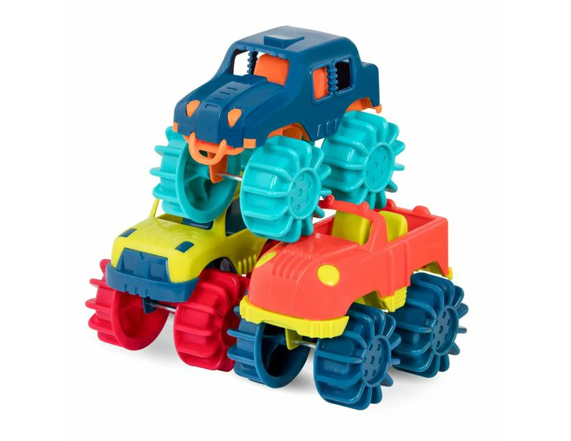 B. toys Mini Monster Trucks