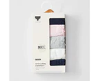 Target 5 Pack Cotton/Elastane Full Briefs; Style: LFB183554 - Blue