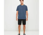 Commons Garment Dyed T-Shirt - Blue