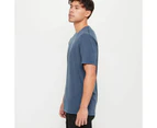 Commons Garment Dyed T-Shirt - Blue