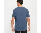 Commons Garment Dyed T-Shirt - Blue